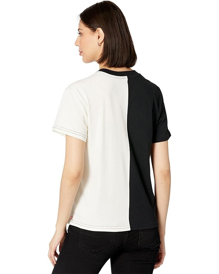 

Футболка Dickies Juniors Split Up Boyfriend Tee, черный