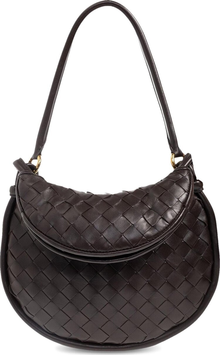 

Сумка через плечо Bottega Veneta Small Gemelli 'Fondant/Medium Brass', коричневый