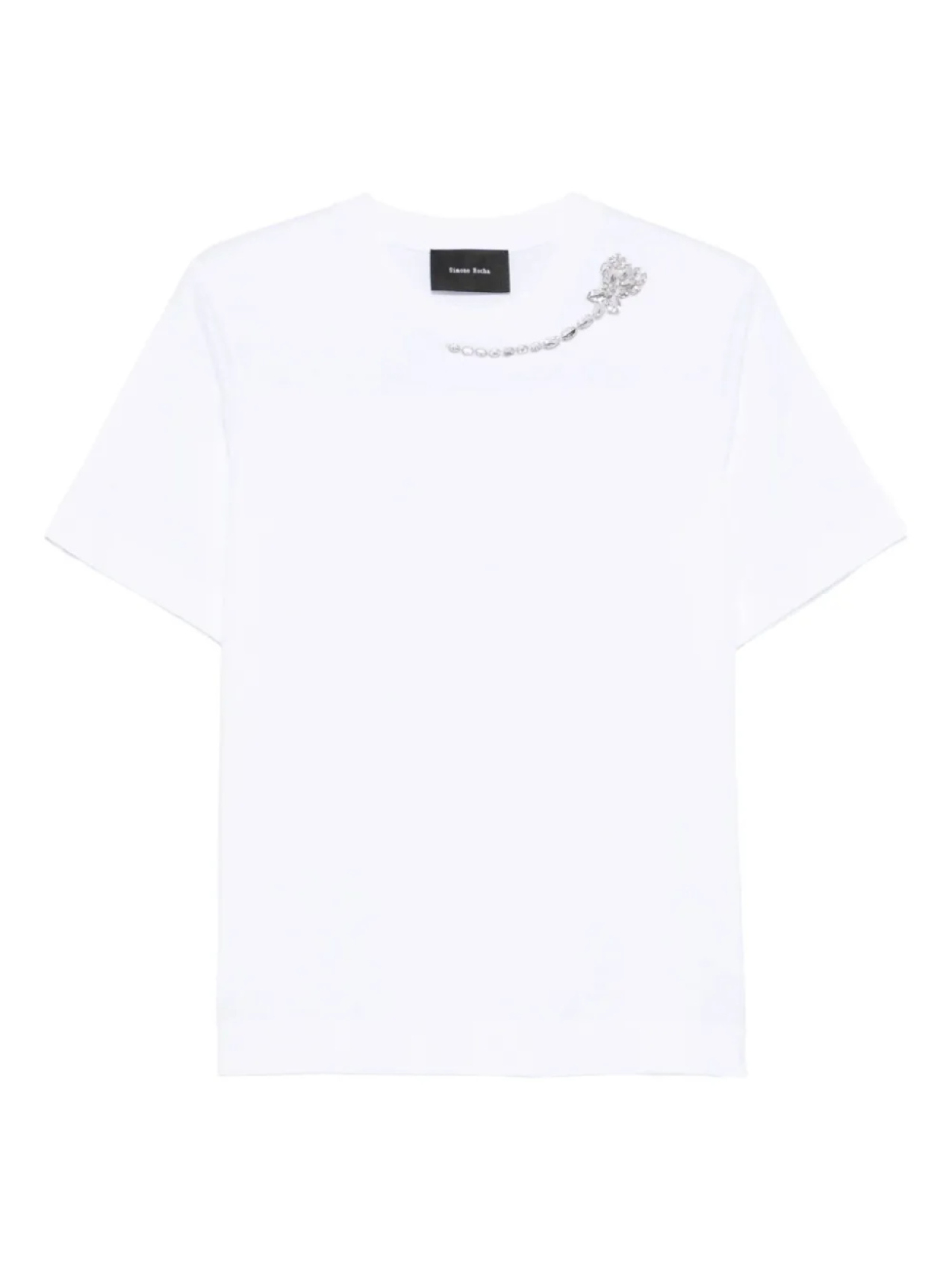 

Футболка из хлопка Simone Rocha, белый