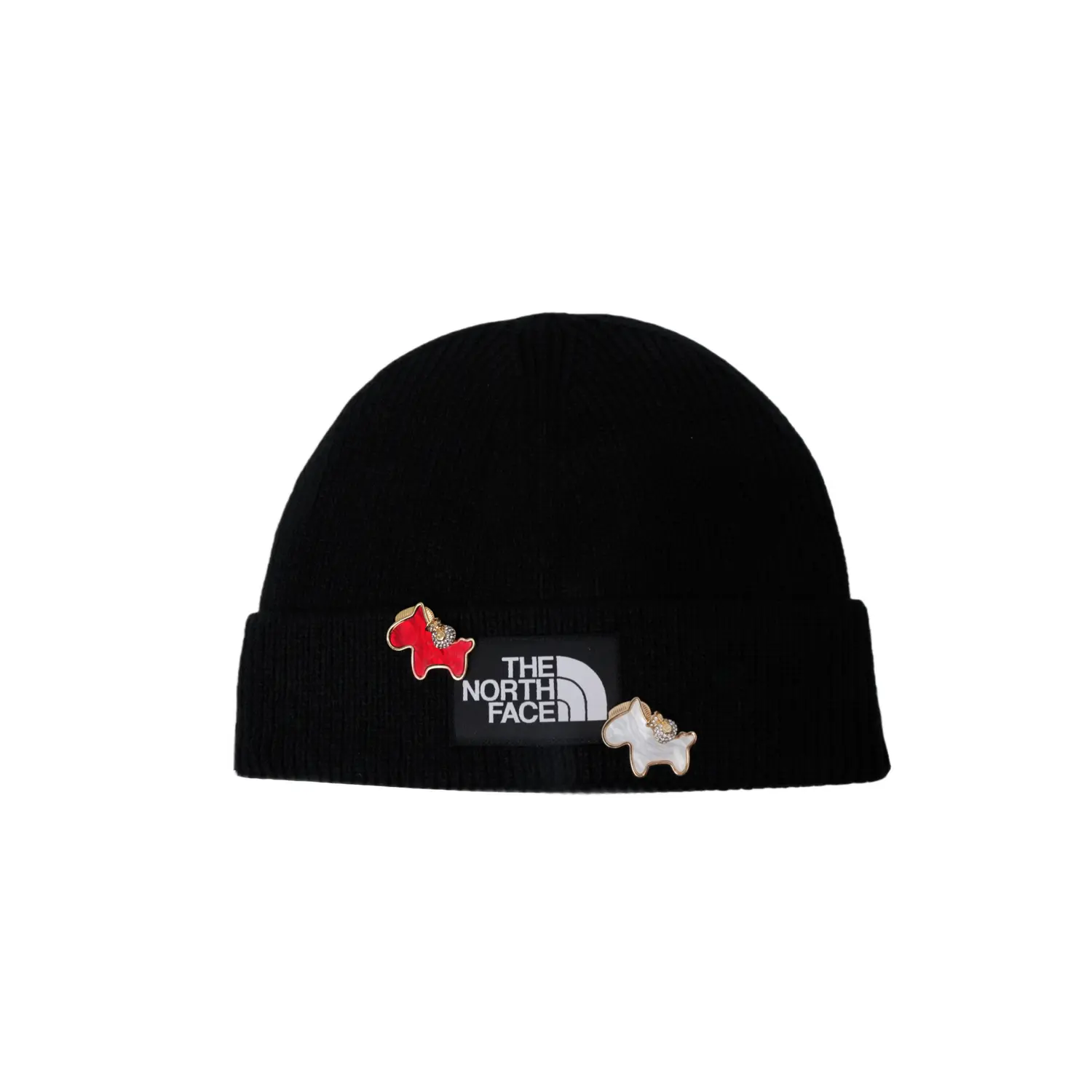 

THE NORTH FACE Акриловая нейлоновая шапка-бини Unisex Black