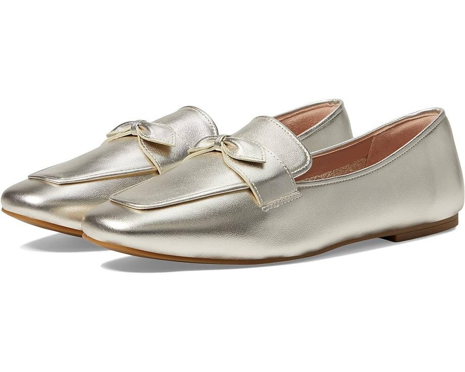 

Лоферы Cole Haan York Bow Loafer, цвет Gold Leather