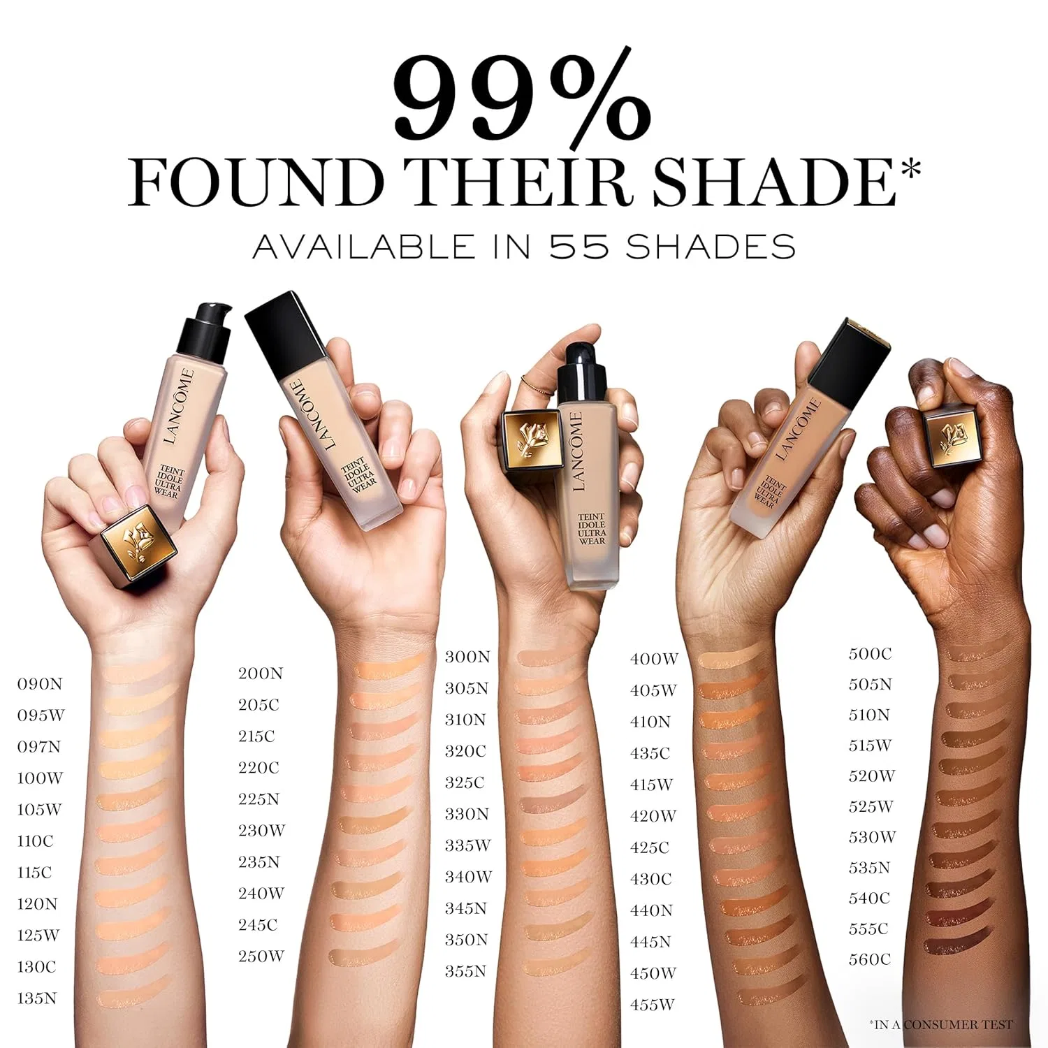 Матовая тональная основа «Teint Idole Ultra Wear Foundation» от Lancôme Lancôme, 505N — фото 3
