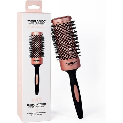 

Профессиональная круглая щетка для волос Termix Evolution Gold Rose 43см