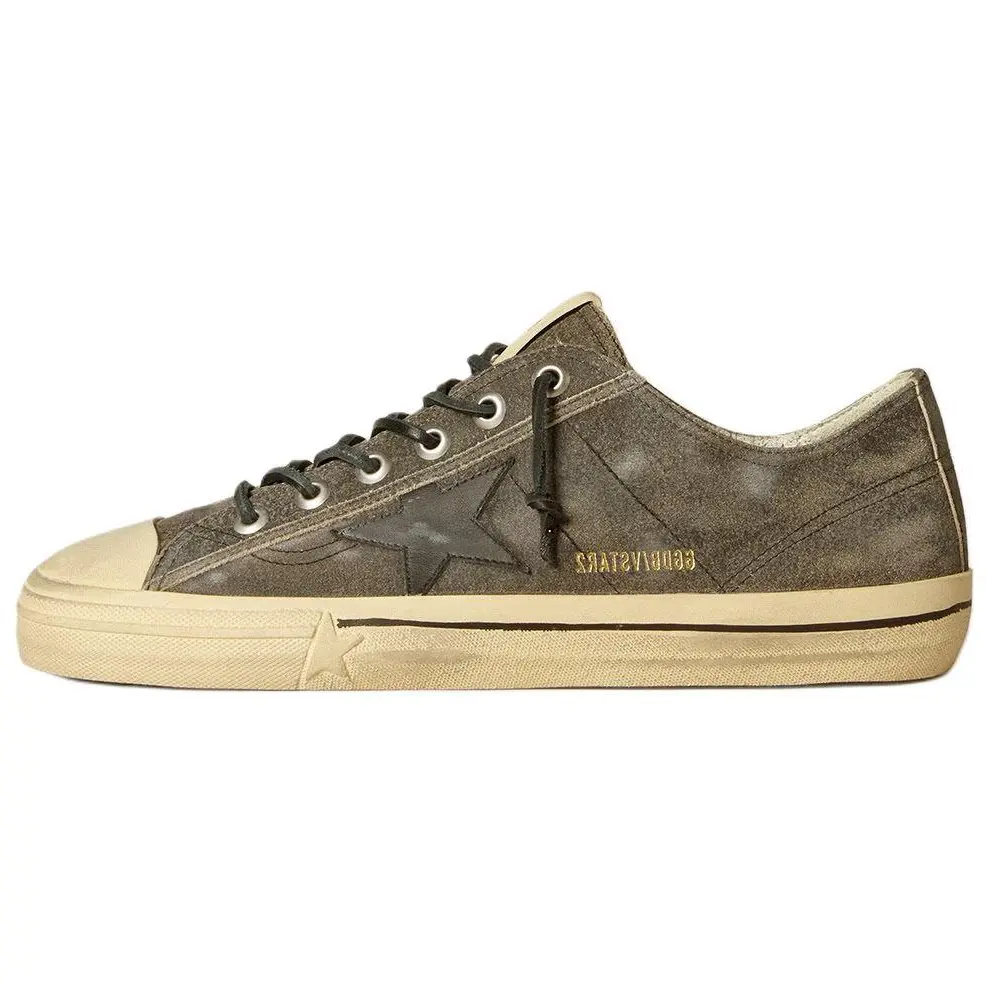 

Звёздные низкие кеды для скейтбординга мужские чёрные Golden Goose