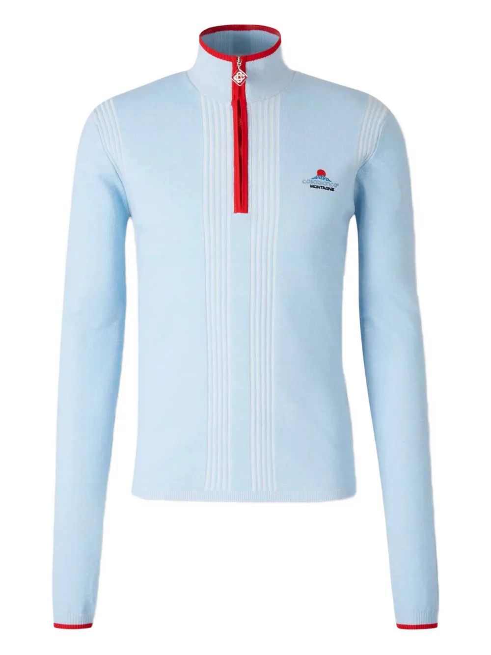 

Кардиган на молнии с вышивкой Casablanca, синий