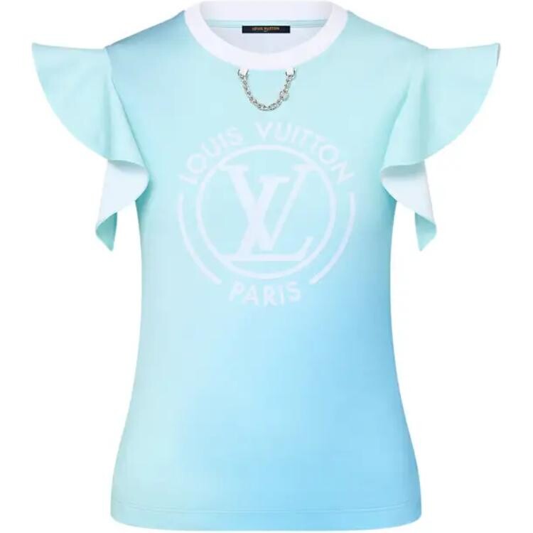 

Футболка женская синяя Louis Vuitton