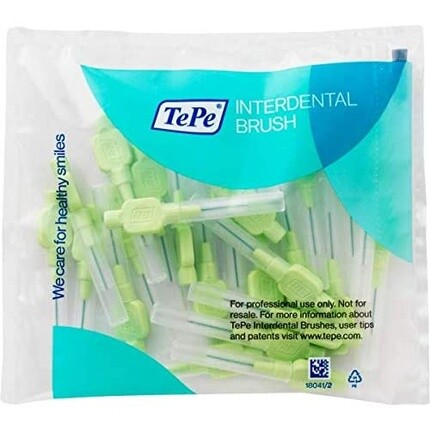 

Межзубные щетки X-Soft 0,8 мм светло-зеленые, 25 шт. в упаковке, Tepe