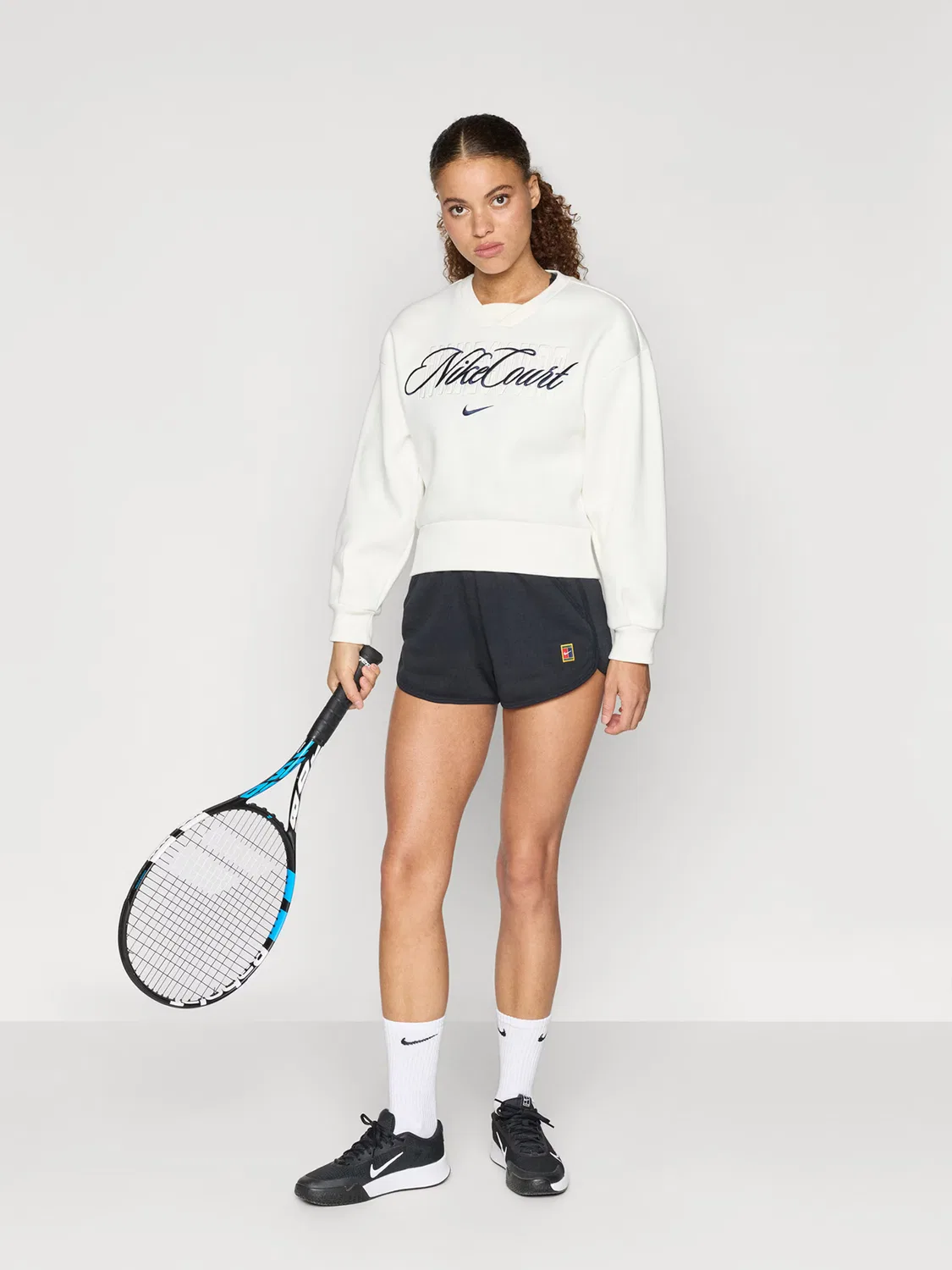 Спортивная толстовка 'CRT' Nike, Off White — фото 4