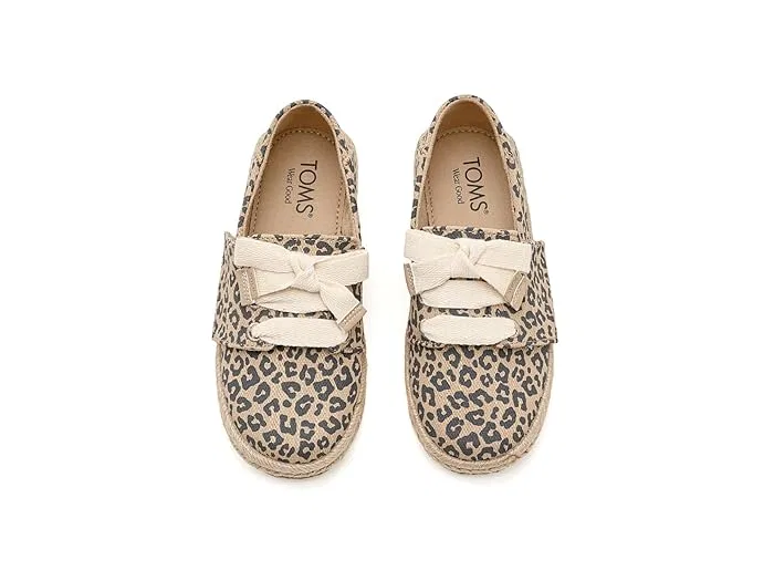 Кроссовки детские Carolina Lace-Up TOMS Kids, Leopard — фото 3
