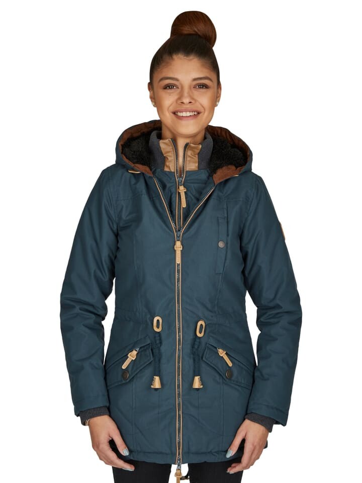 

Пуховик Brave Soul Parka Abby, цвет steel blue