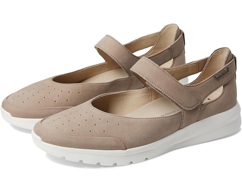 Туфли на плоской подошве Mephisto Marsia, цвет Light Taupe