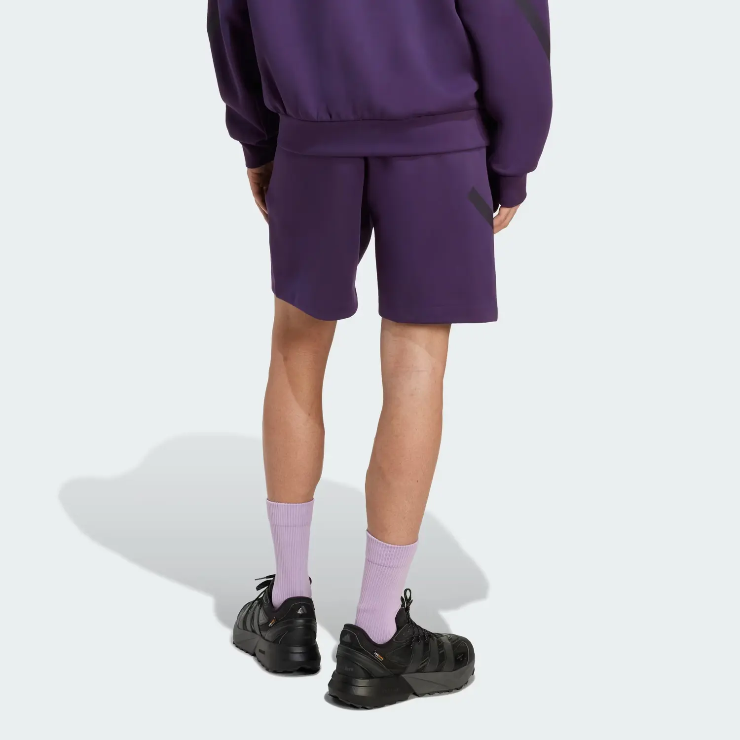 Спортивные шорты FW25, повседневные, мужские Adidas, aurora plum — фото 3