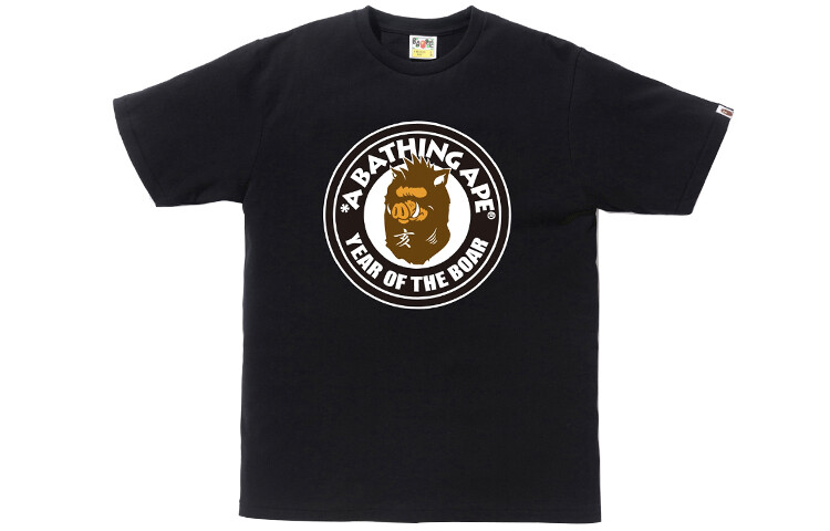 

Футболка Bape унисекс A Bathing Ape, черный