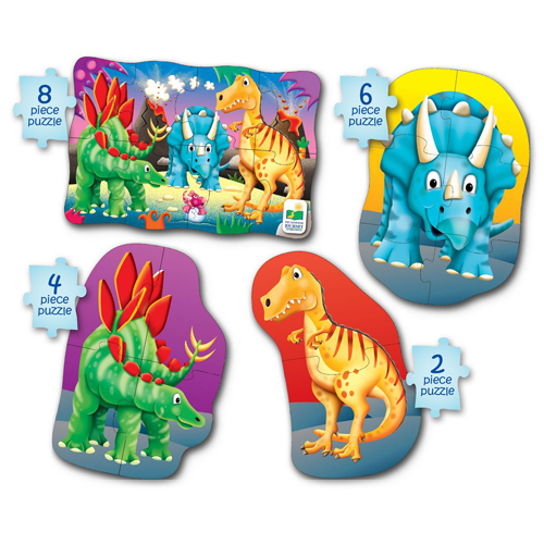 

Пазлы My First Puzzle Sets 4-In-A-Box Puzzles – Dino
