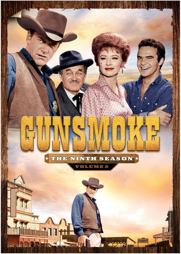 

Диск DVD Gunsmoke: Ninth Season 2 (5pc) / (full Ws B&w Box)