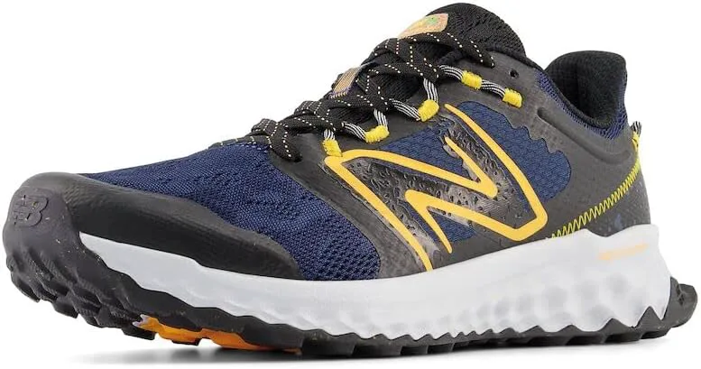 Мужские кроссовки для бега по пересеченной местности New Balance Fresh Foam Garoé V1, темно-синий/золотой/черный