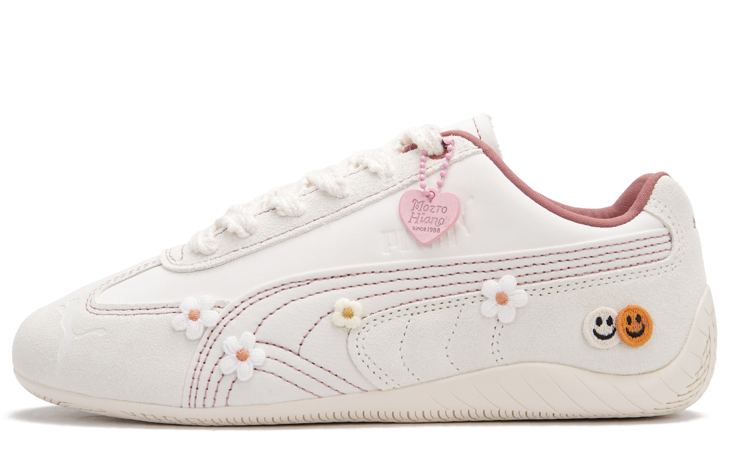 

PUMA Speedcat Collection Hawthorn Tree низкие гоночные туфли Women's розовый белый