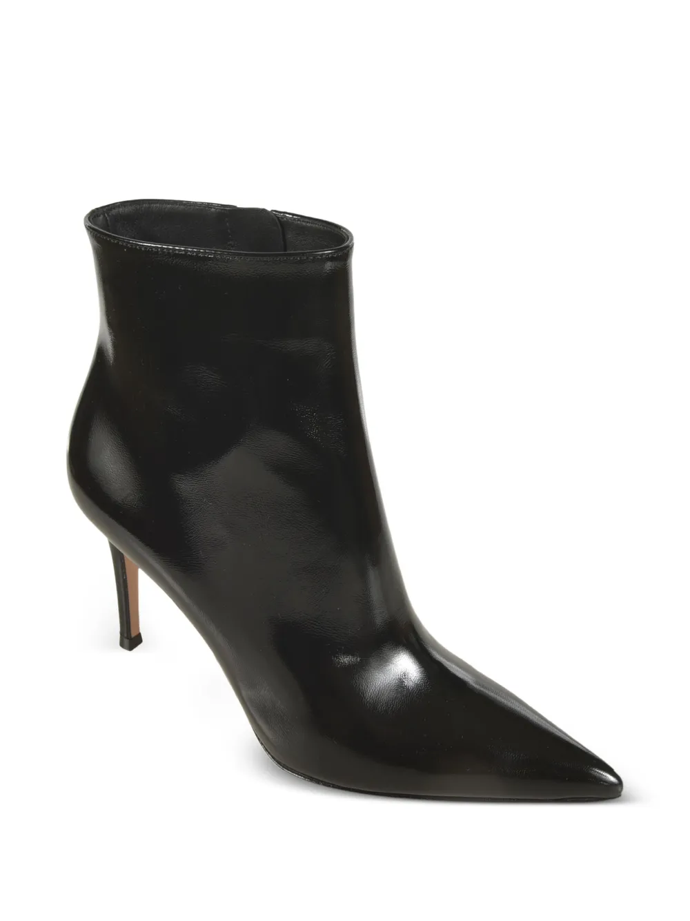 Сапоги на шпильке с заостренным носком Gianvito Rossi, черный — фото 2