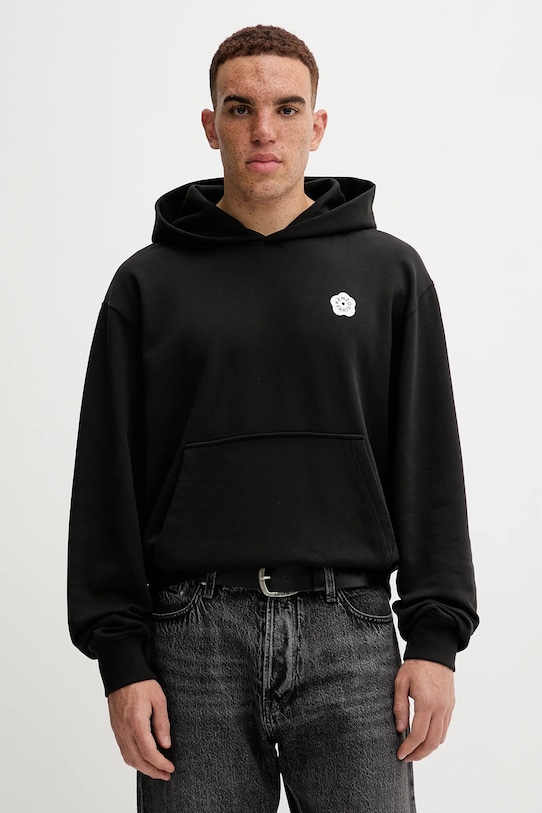 

Хлопковая толстовка Kenzo, черный