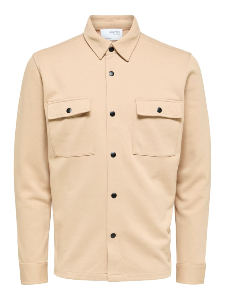 

Демисезонная куртка SELECTED HOMME, бежевый