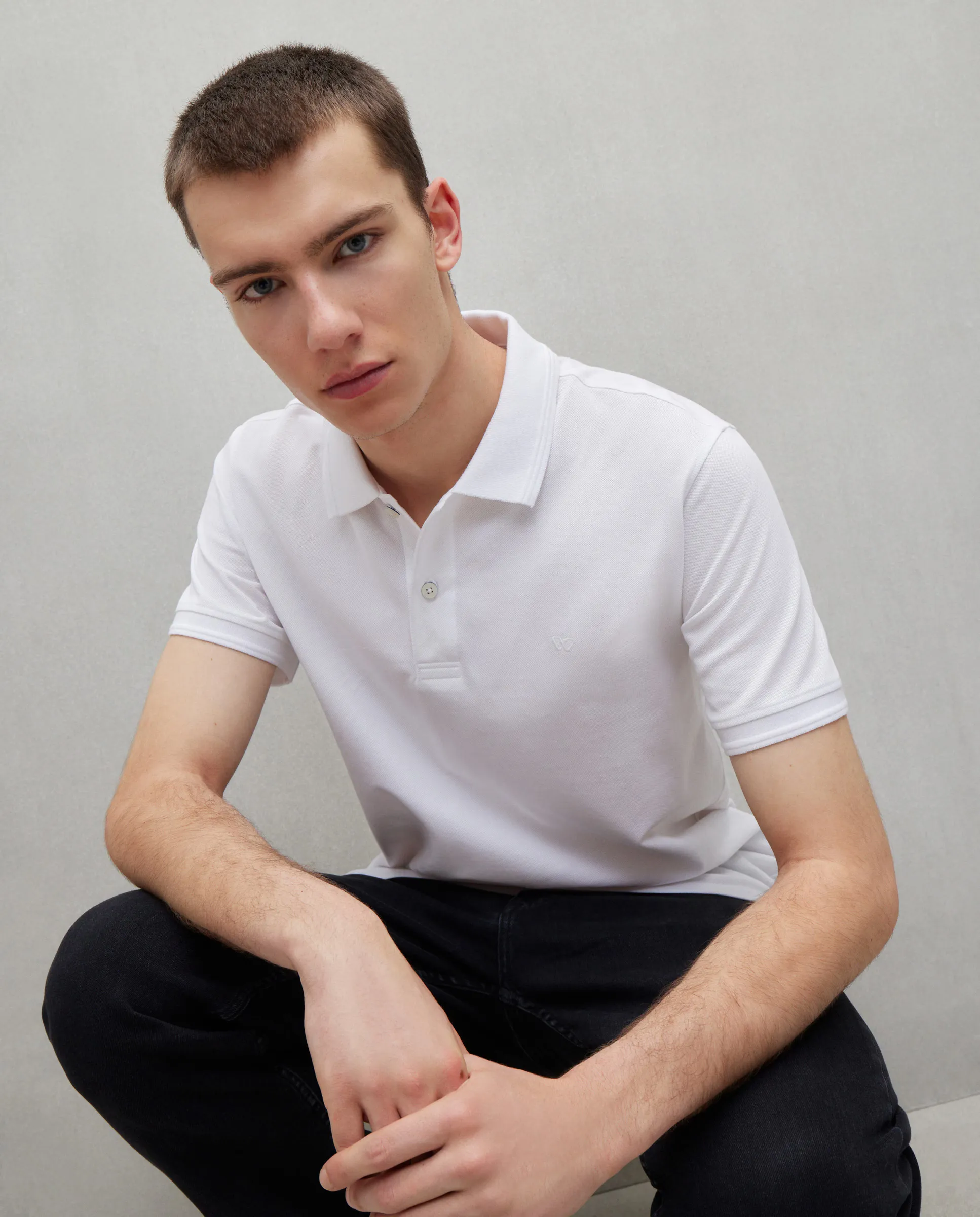 

Поло с коротким рукавом для мужчин Easy Wear, белый