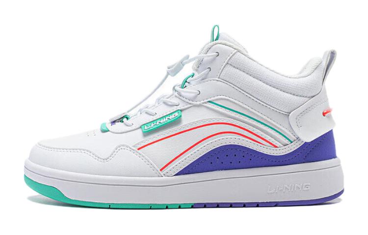 

Детские скейтерские кроссовки Sports Life Collection LINING YOUNG, белый/фиолетовый