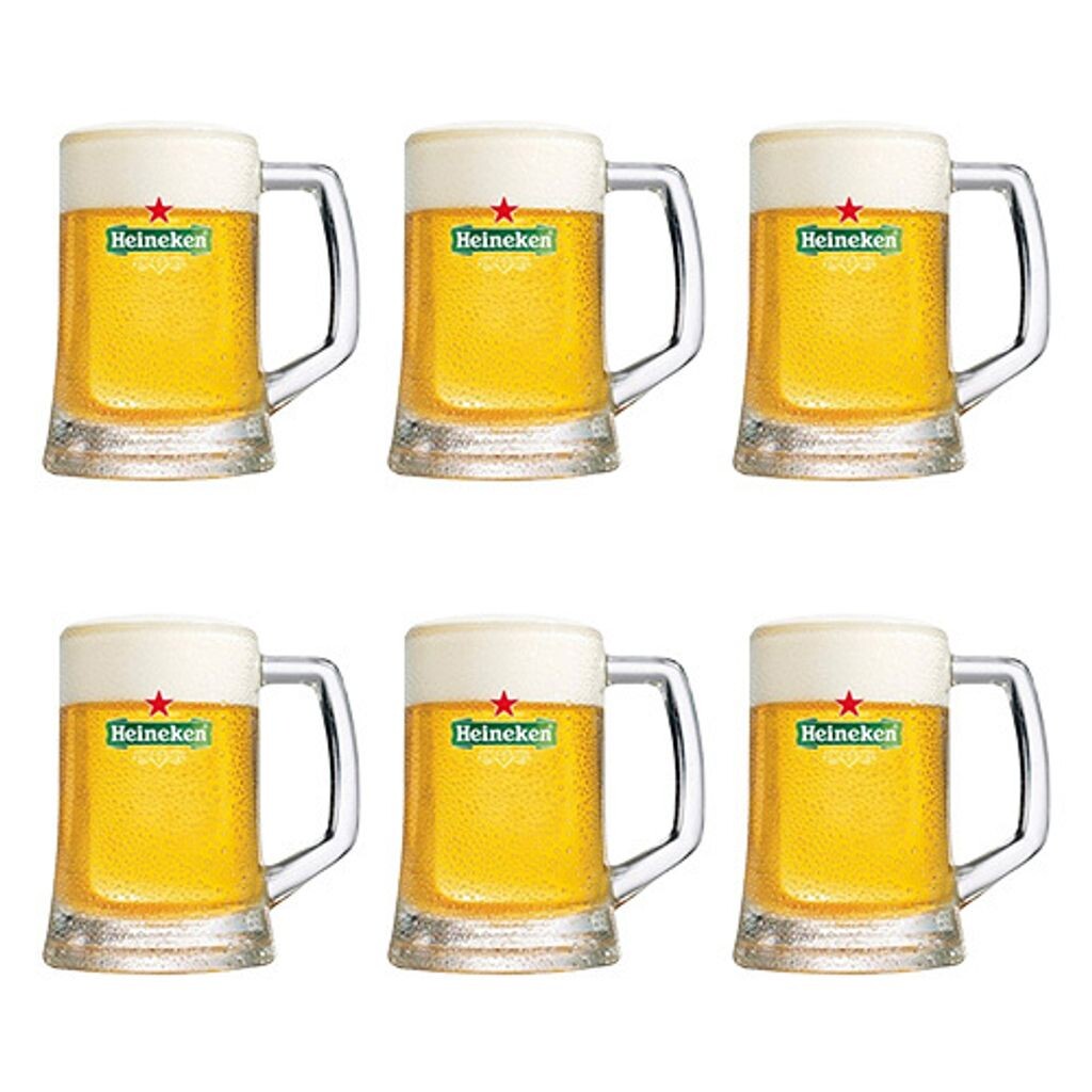 

Heineken - кружка пивная 500мл - 6 шт