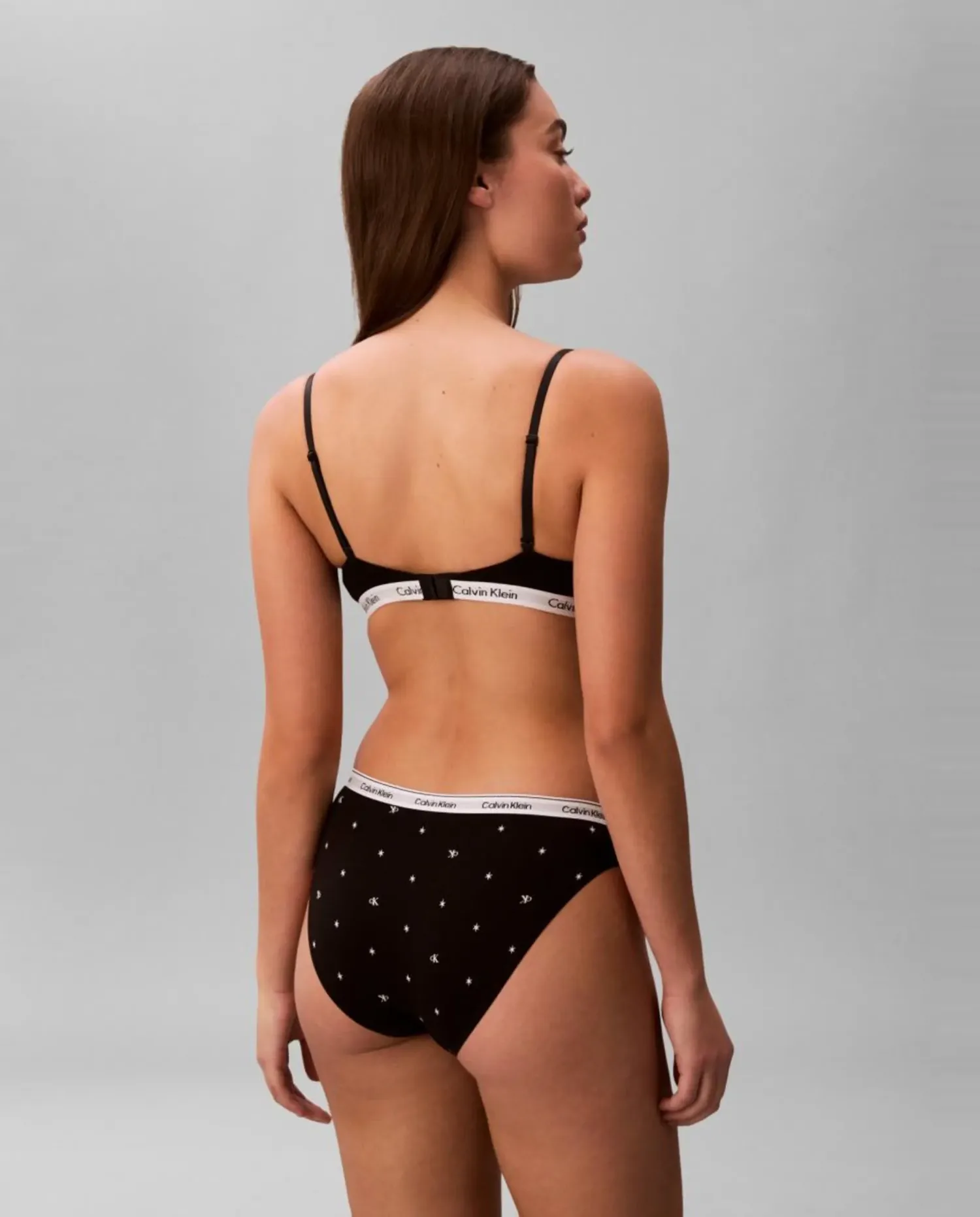 Брага ИКОНКА ЛОГО Calvin Klein, черный — фото 2