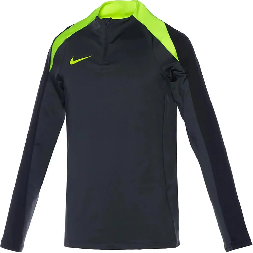 Strike Men's Dri FIT Soccer 1/2 Zip Drill Top Nike, черный — фото 2