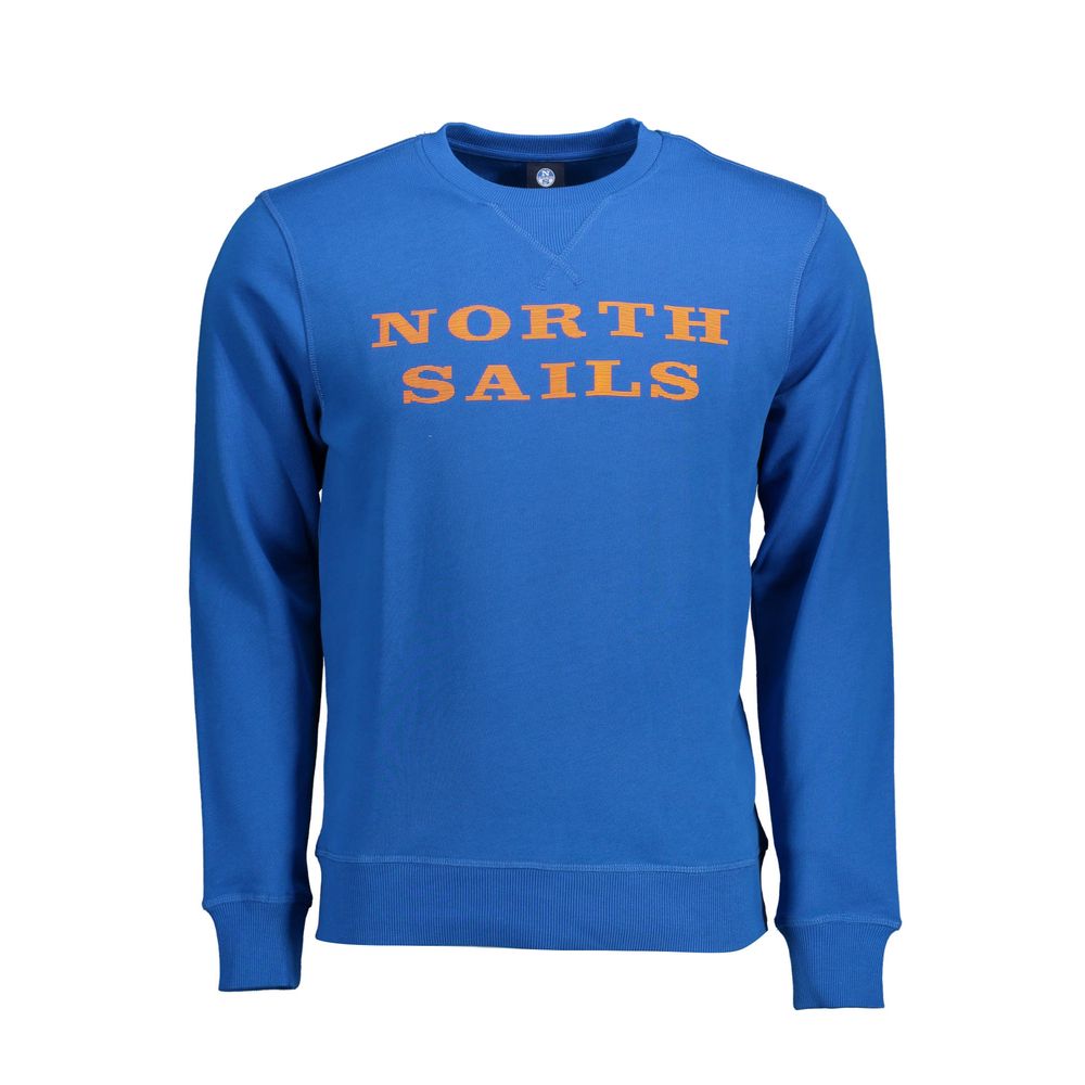 

Синий хлопковый мужской свитер North Sails