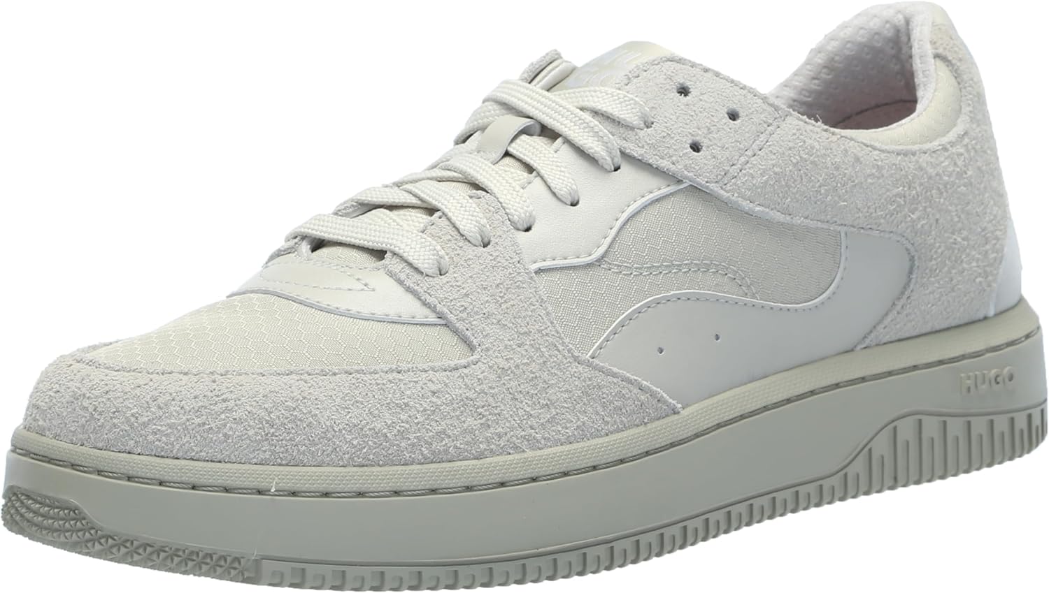 

Кроссовки Hugo Mens Ripstop Mix Suede низкие, Almond Milk