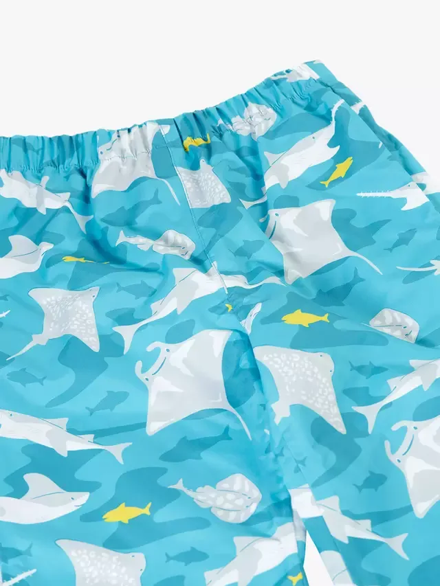 Детские водонепроницаемые брюки Rain Or Shine Ray, цвет Тропические лучи Frugi — фото 2