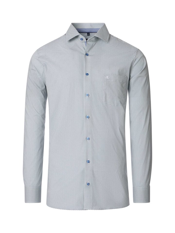 

Деловая рубашка темно-бирюзового цвета CASAMODA