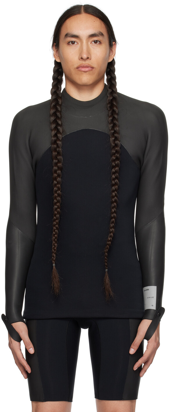 

Эксклюзивный черно-серый топ Haydenshapes от SSENSE Dion Lee
