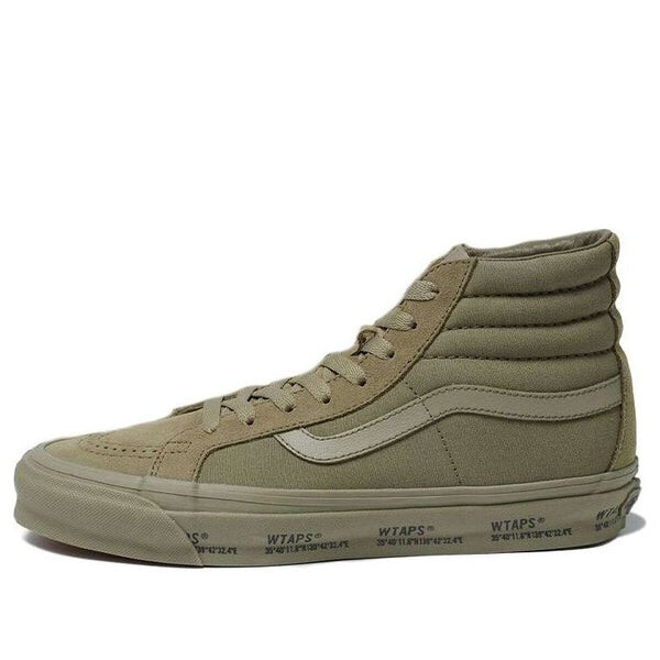 

Кроссовки wtaps x og sk8-hi lx army green Vans, зеленый