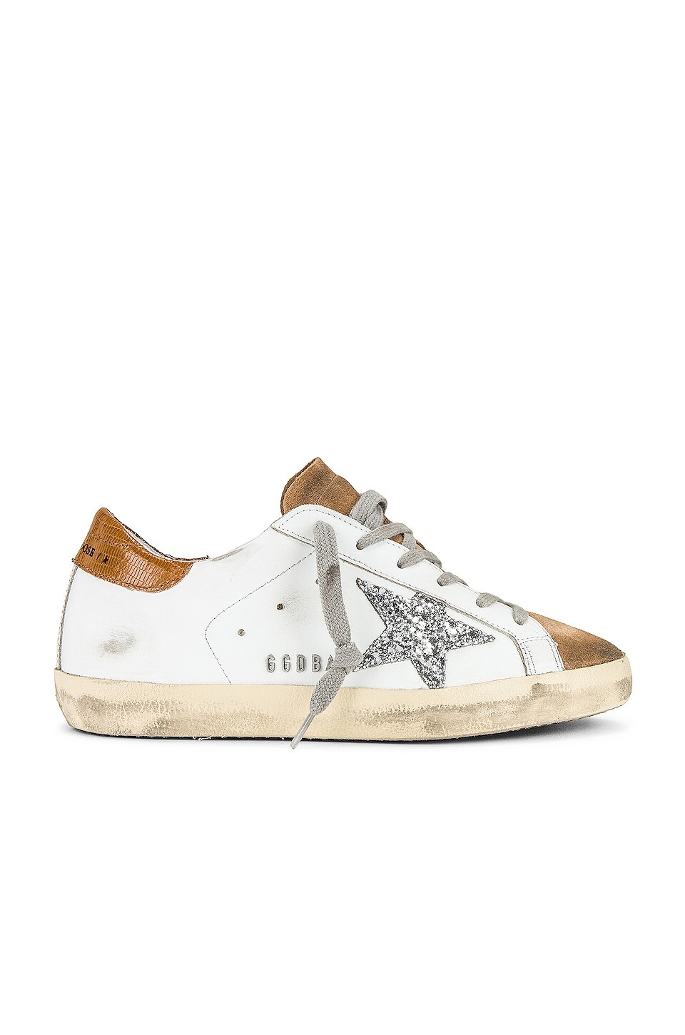 

Кроссовки Golden Goose Superstar, цвет White, Tobacco, Silver, & Taupe, Белый, Кроссовки Golden Goose Superstar, цвет White, Tobacco, Silver, & Taupe