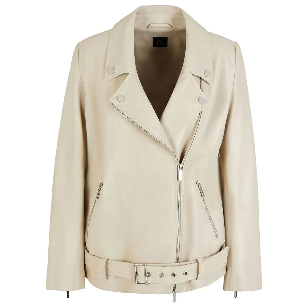 

Куртка Armani Exchange XW000218_AF10854 leather, бежевый