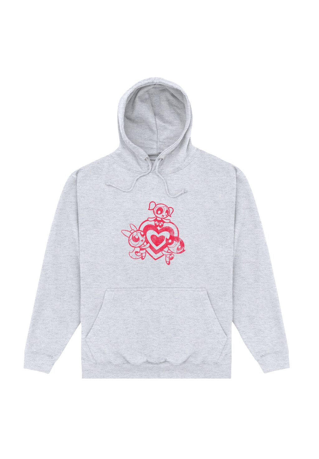 

Толстовка THE POWERPUFF OUTLINE GRAPHIC - Hoodie Henry Tiger, цвет Heather Grey