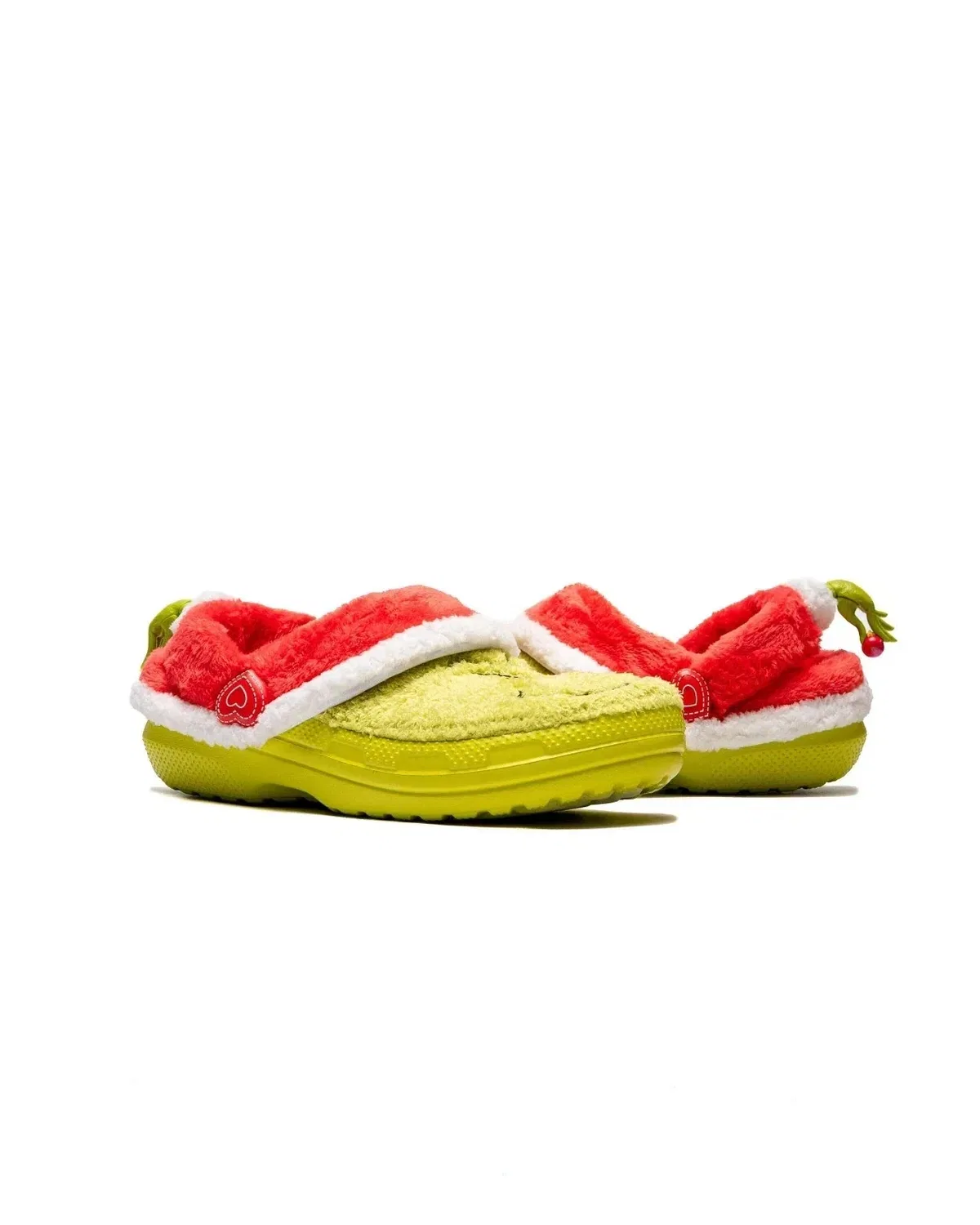 Crocs The Grinch Classic Lined 211688-90H Clog Green Slip On Shoes JAX1214 — фото 4