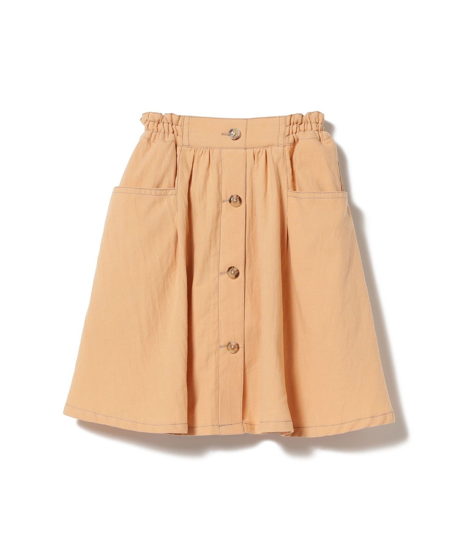 Короткая двойная юбка BEAMS mini / Big Pocket (90~150 см), CARROT — фото 4