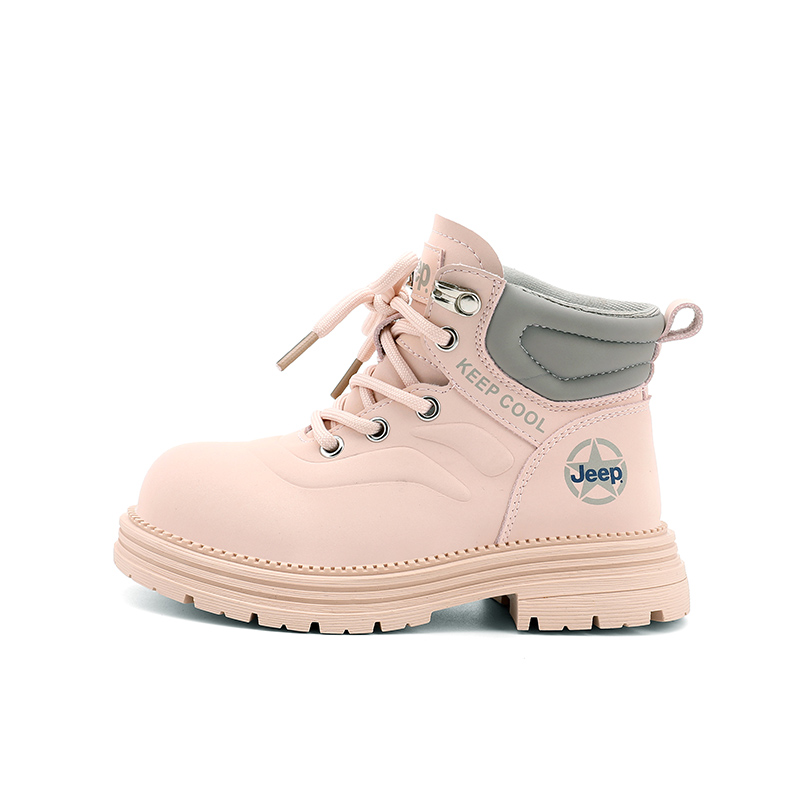 

Амортизирующие износостойкие детские сапоги Pink Kids' Jeep