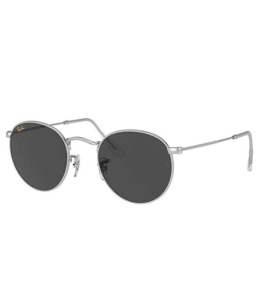 

Круглые солнцезащитные очки Ray-Ban унисекс RB3447 47 мм, серебро