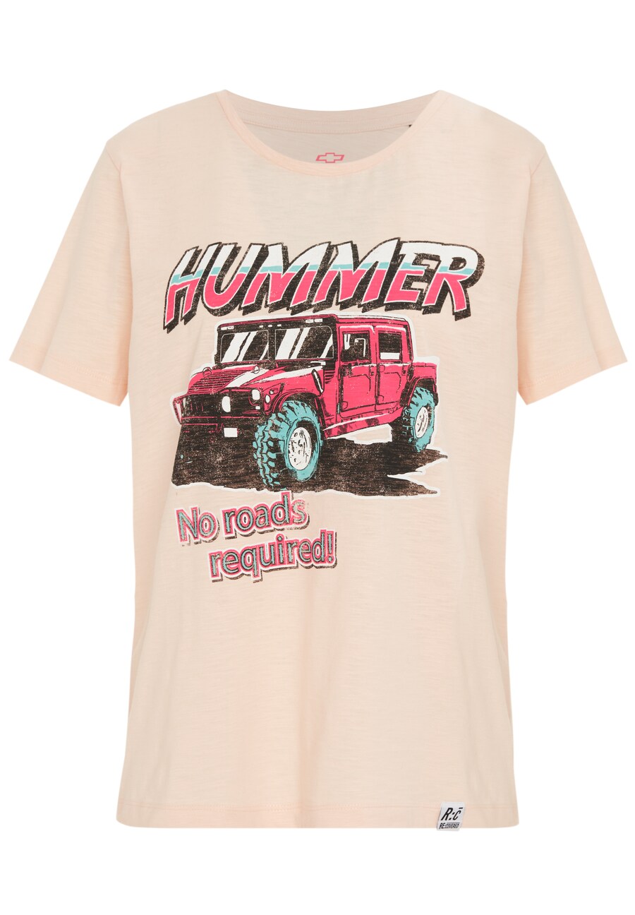 

Рубашка Recovered No Roads Required Hummer, красный
