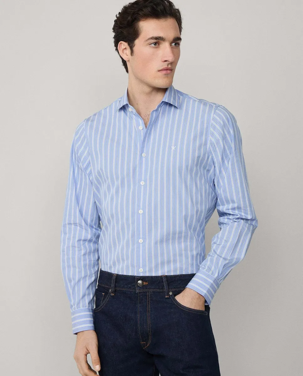 

Рубашка HACKETT CITY MULTI STRIPE Hackett, синий