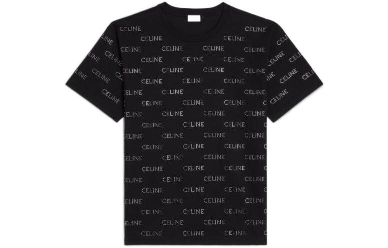 

Футболка мужская черная Celine, черный