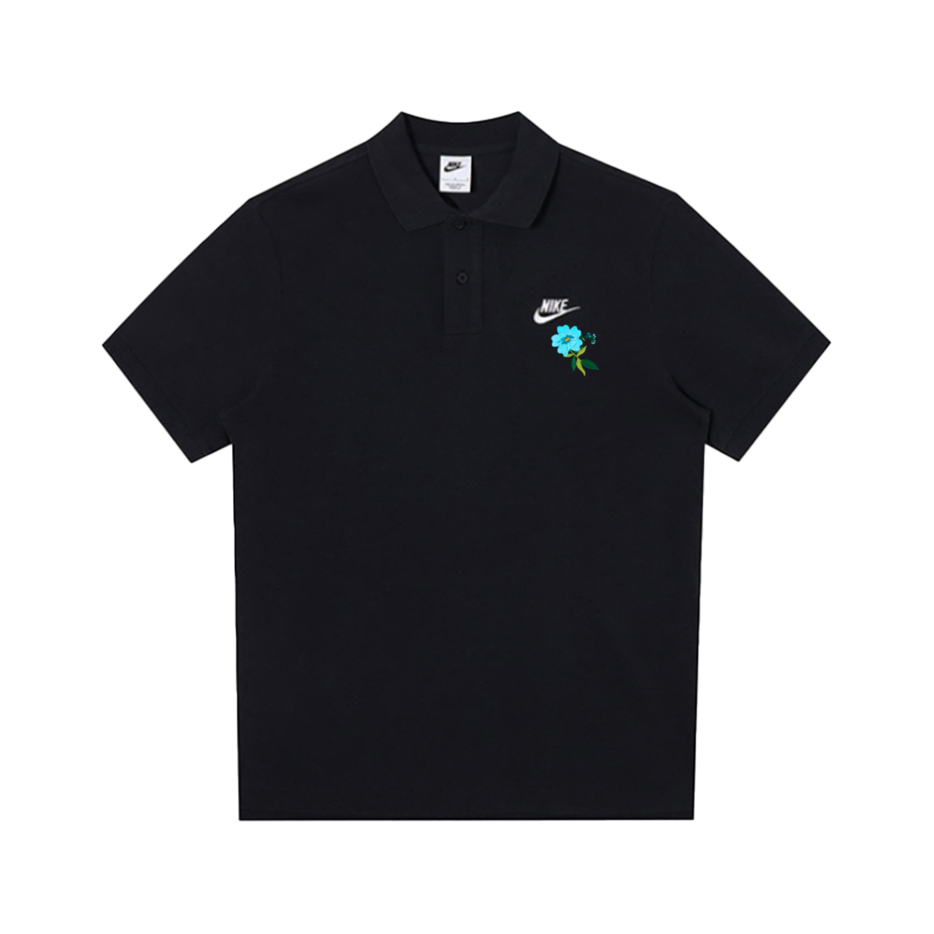 

Nike Спортивная поло мужская black, Черный, Nike Спортивная поло мужская black