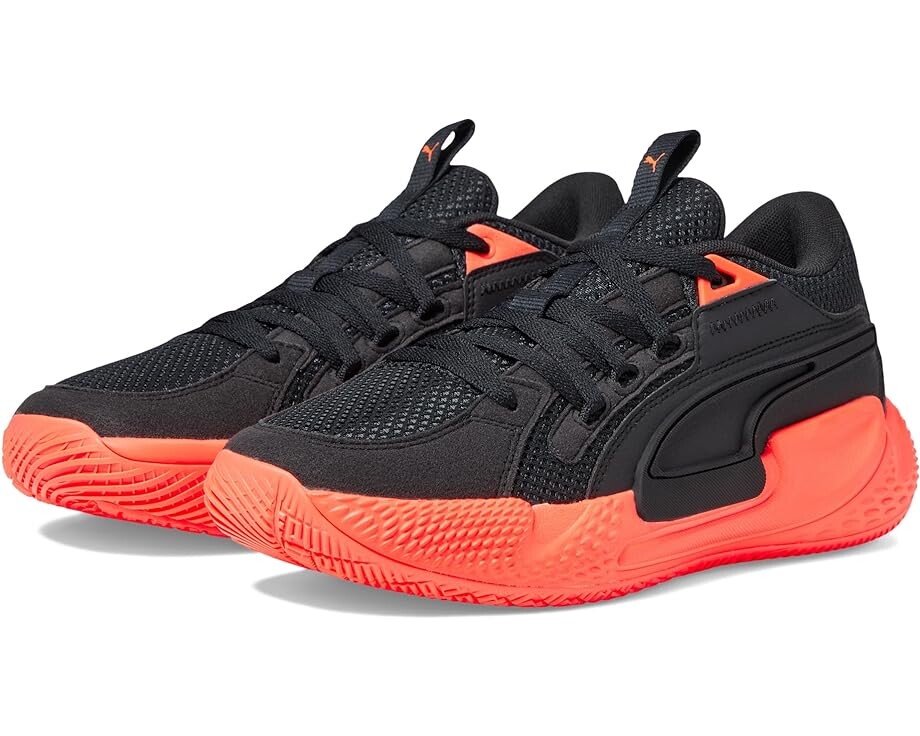 

Кроссовки PUMA Court Rider Chaos Slash, цвет Neon Sun/PUMA Black