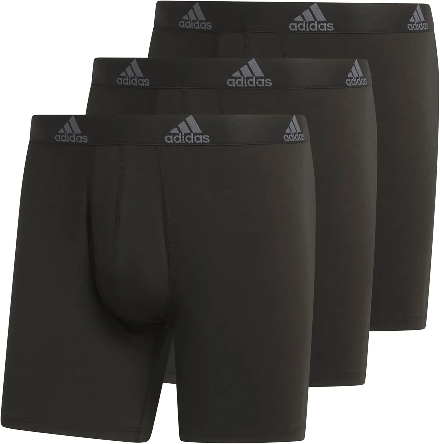 Боксеры Adidas Black/Onix Grey