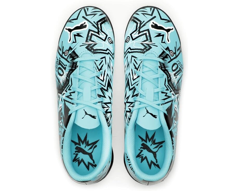 Кроссовки PUMA Kids Ultra Play, цвет Hero Blue/PUMA White/PUMA Black — фото 2