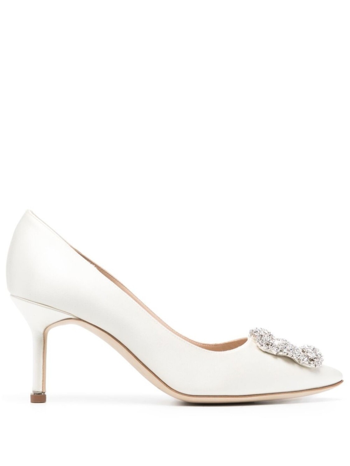 

Manolo Blahnik туфли-лодочки Hangisi 70, белый